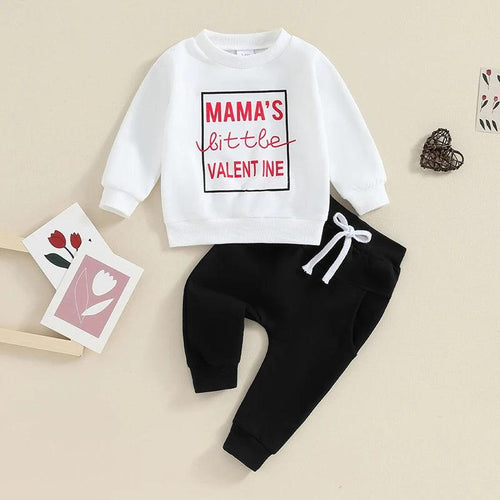 Mama's Little Valentine Baby Toddler Set