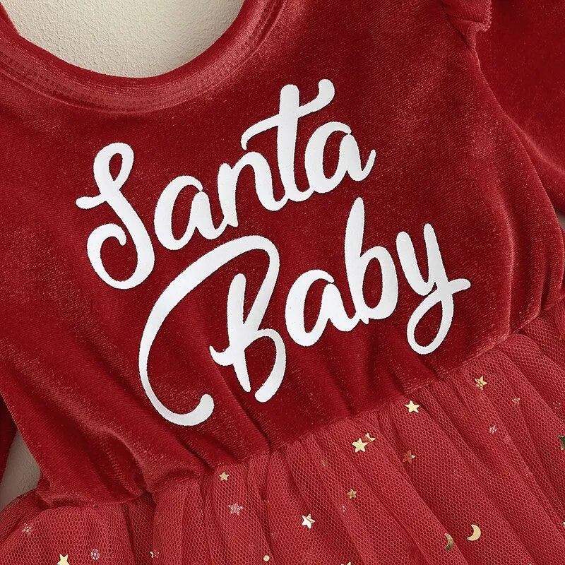 Baby Santa Baby Dress - Shop Baby Boutiques 