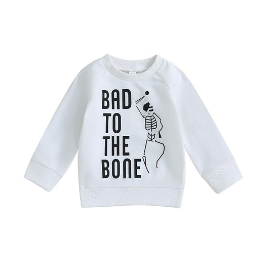 Bad To The Bone Long Sleeve Pullover - Shop Baby Boutiques 