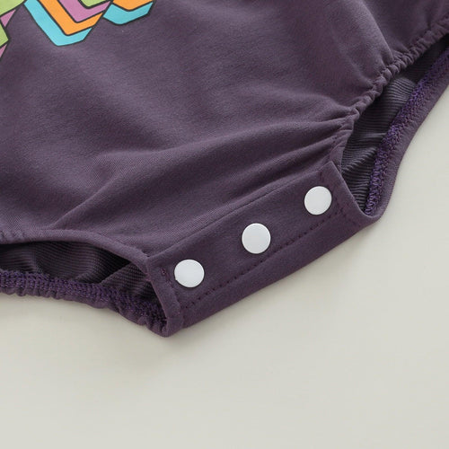 Boy Power Sweatshirt Bodysuit Romper - Shop Baby Boutiques 