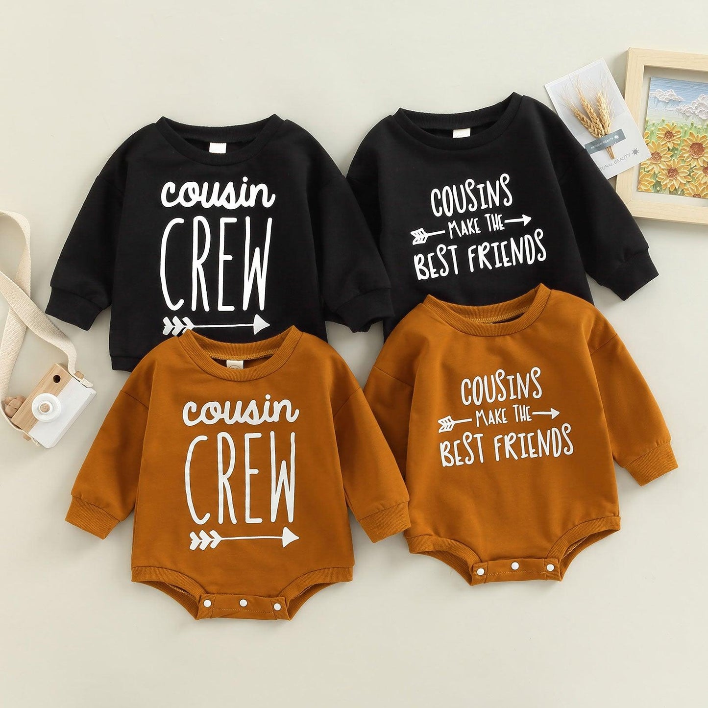 Cousin Crew Oversized Romper - Shop Baby Boutiques 