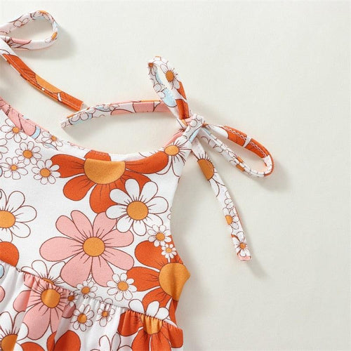 Daisy Strap Romper and Headband - Shop Baby Boutiques 