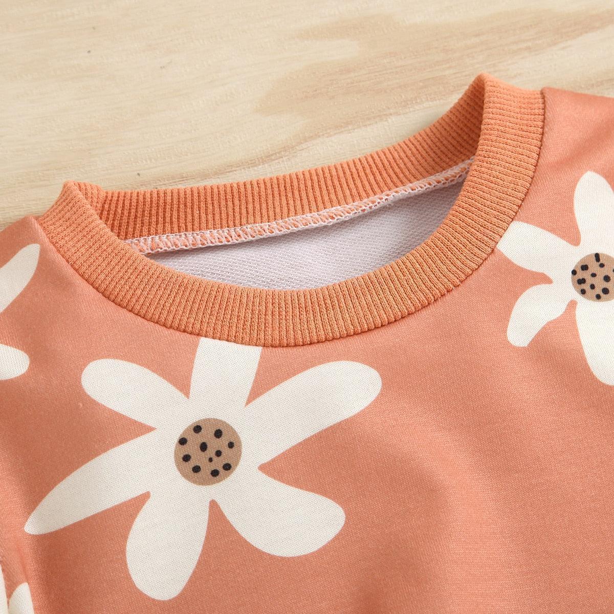 Daisy Sweatshirt Clothing Set - Shop Baby Boutiques 