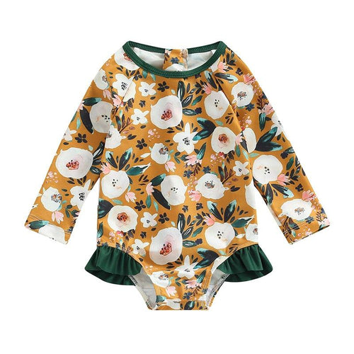 Floral Baby Girl Swimsuits - Shop Baby Boutiques 