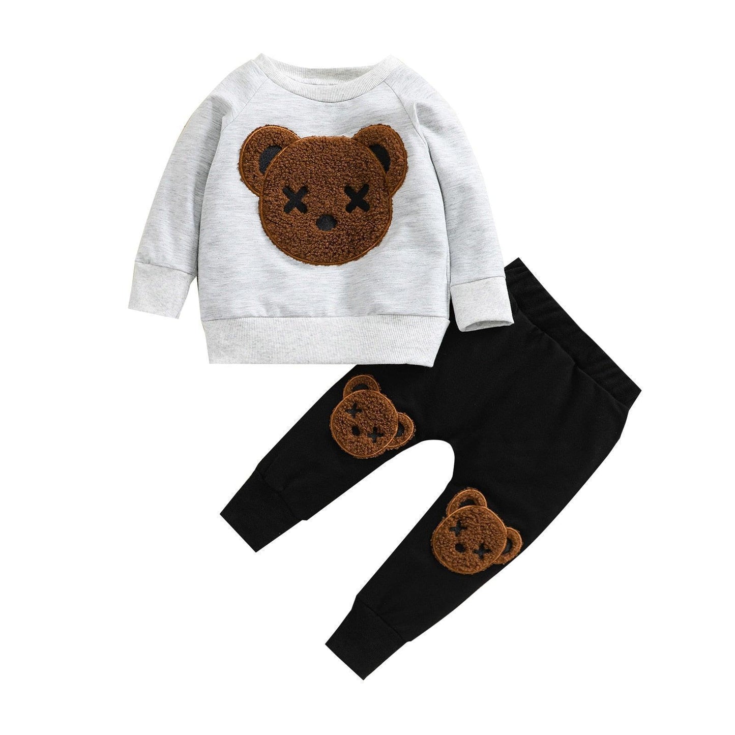 Fluffy Teddy Bear Outfit - Shop Baby Boutiques 