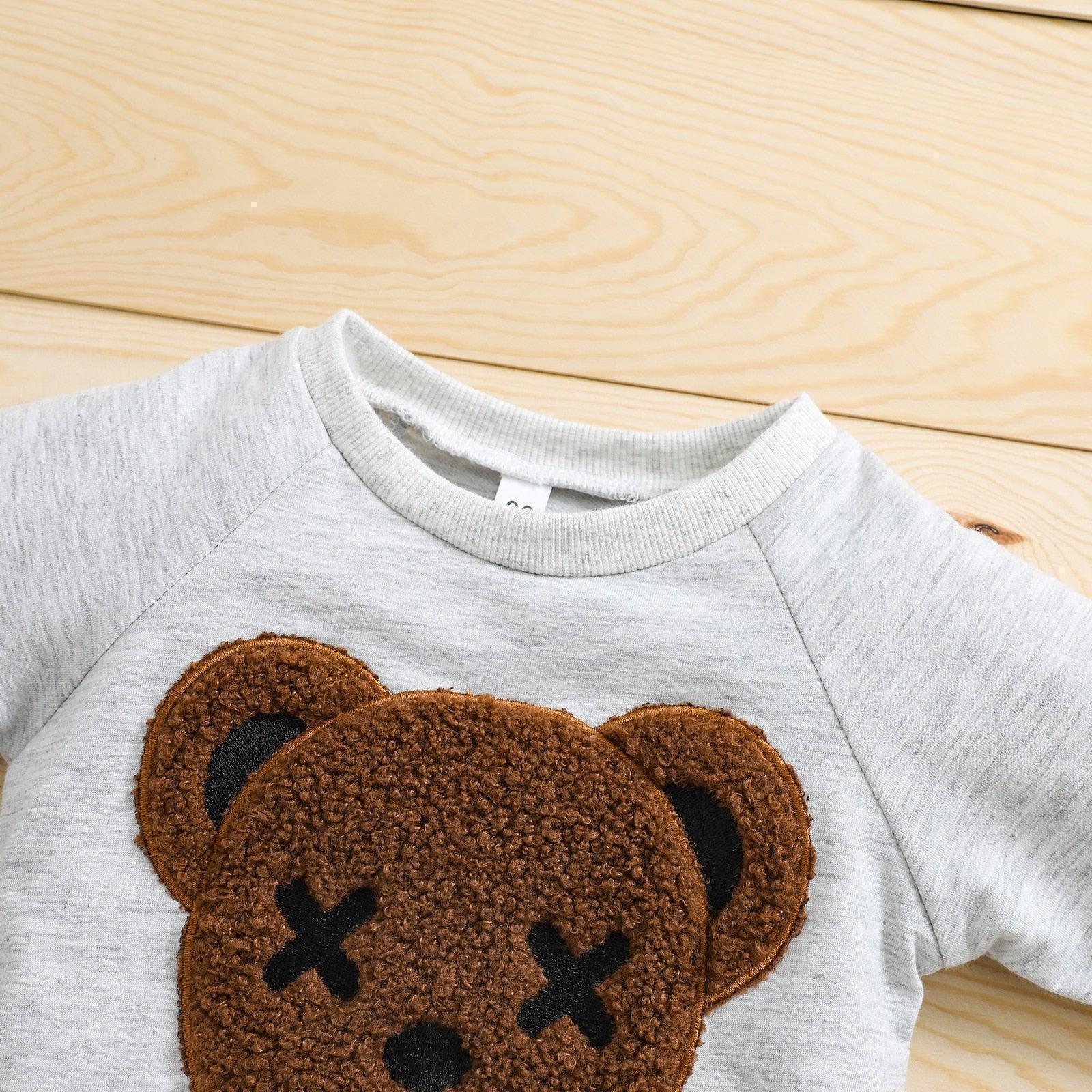 Fluffy Teddy Bear Outfit - Shop Baby Boutiques 