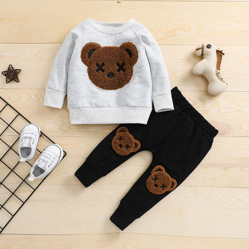 Fluffy Teddy Bear Outfit - Shop Baby Boutiques 