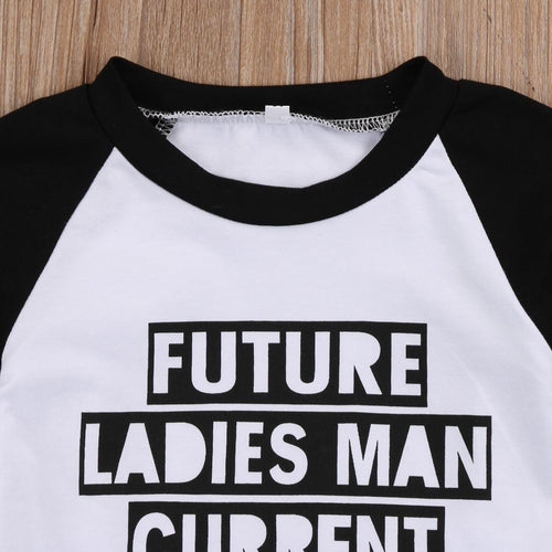 Future Ladies Man Current Mama's Boy Outfit - Shop Baby Boutiques 