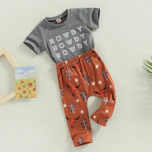 Howdy Western Clothing Set - Shop Baby Boutiques 