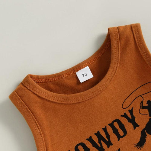 Howdy Y'all Tank Top & Shorts Set - Shop Baby Boutiques 