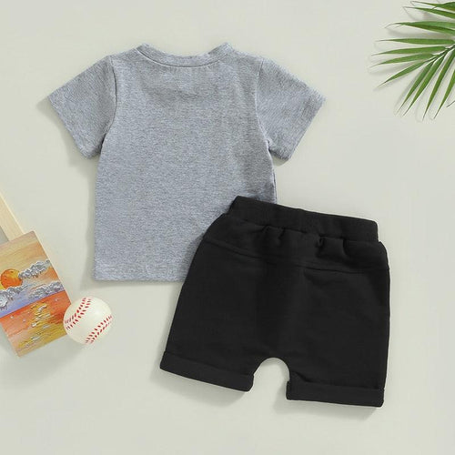 "Let's Do This" Boys 2PC Baseball Short Set_Shop Baby Boutiques