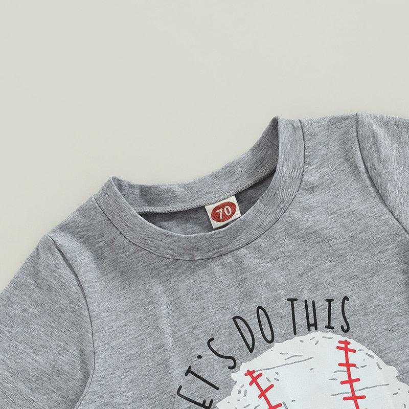 "Let's Do This" Boys 2PC Baseball Short Set_Shop Baby Boutiques