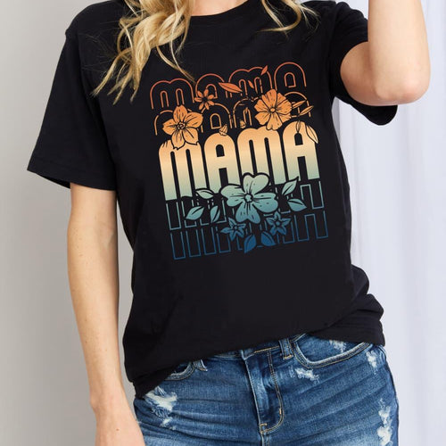 Simply Love Full Size MAMA Graphic Cotton T-Shirt - Shop Baby Boutiques 