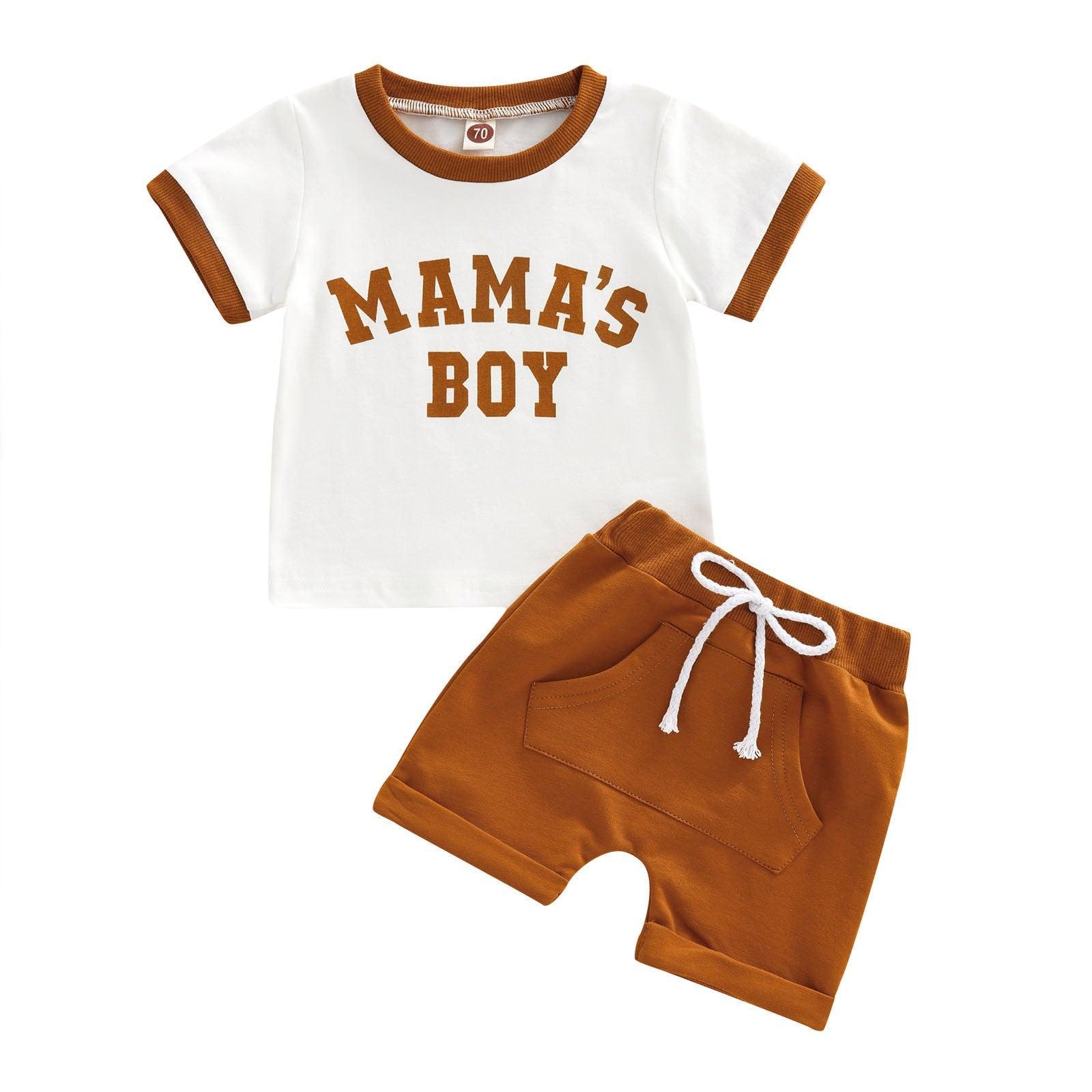 Mama's Boy Summer Short Set-Shop Baby Boutiques