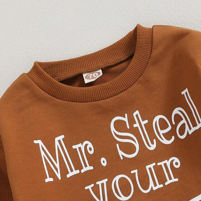 Mr Steal Your Pie Jogger Set - Shop Baby Boutiques 