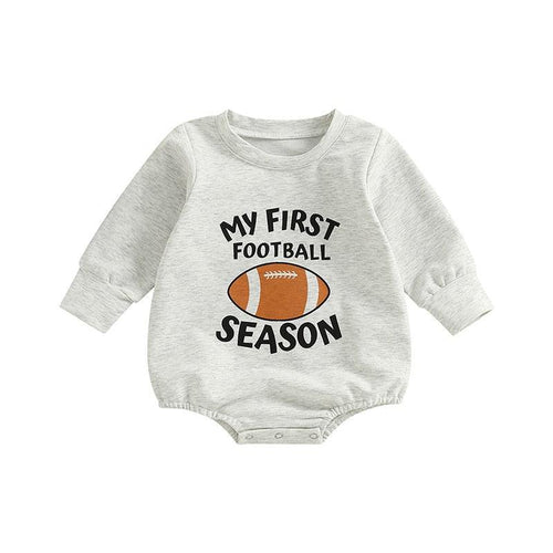 My First Football Season Romper-Shop Baby Boutiques