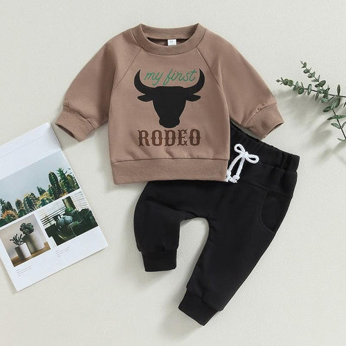 My First Rodeo Jogger Set - Shop Baby Boutiques 