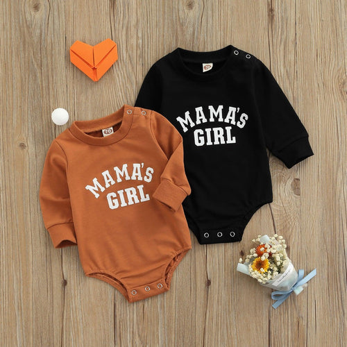 Oversized Mama's Girl Romper - Shop Baby Boutiques 