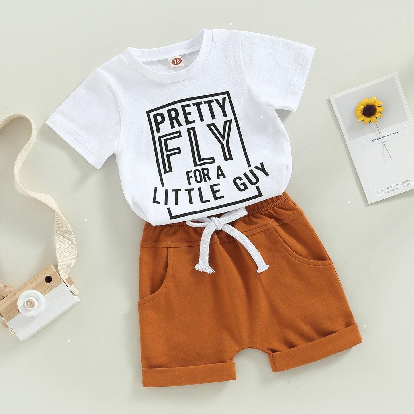 Pretty Fly for a Little Guy T-shirt & Shorts - Shop Baby Boutiques 