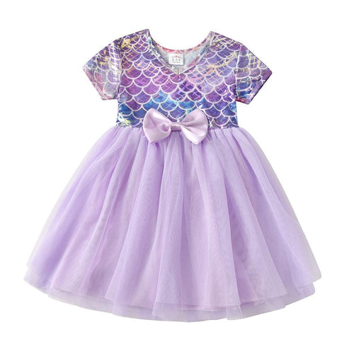 Purple Princess Bow Tutu Dress - Shop Baby Boutiques 