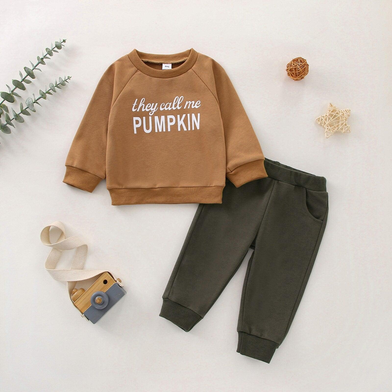 They Call Me Pumpkin Toddler Set-Shop Baby Boutiques