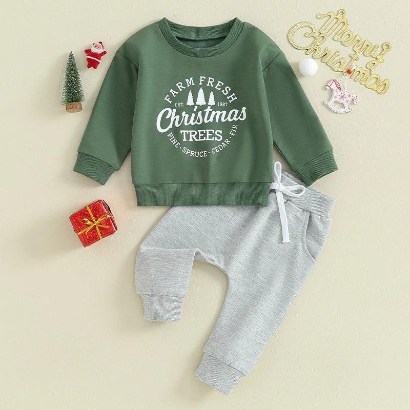 Toddler Christmas Jogger Sets - Shop Baby Boutiques 