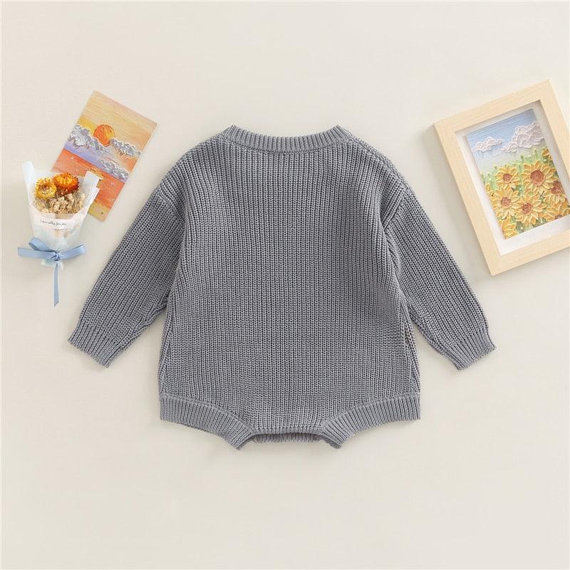 Sweater Baby Unisex Romper - Shop Baby Boutiques 