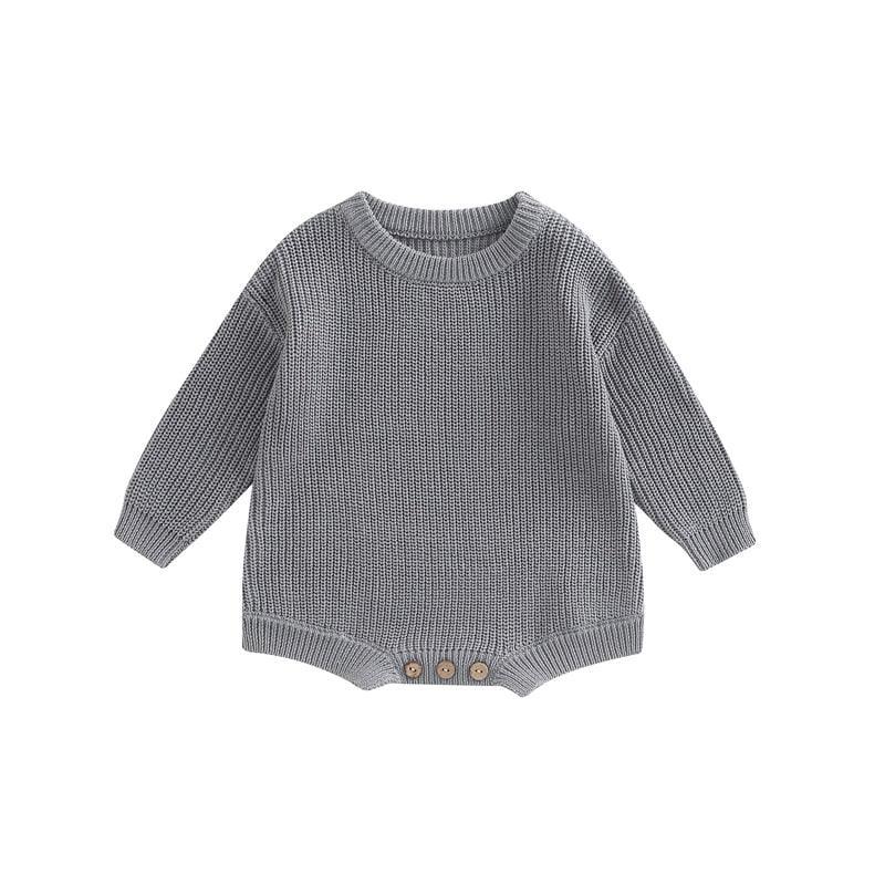 Sweater Baby Unisex Romper-Shop Baby Boutiques