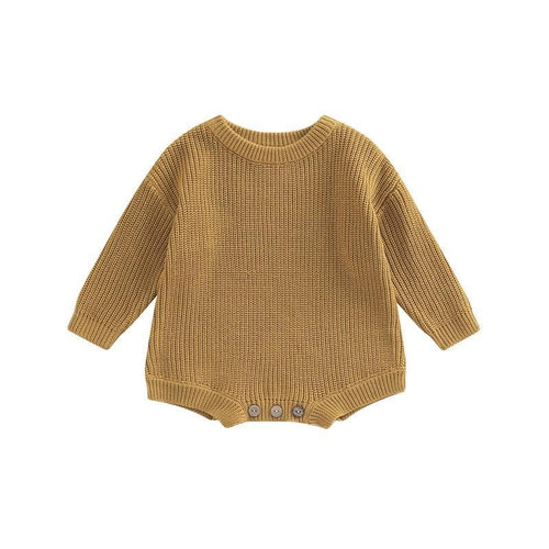 Sweater Baby Unisex Romper-Shop Baby Boutiques