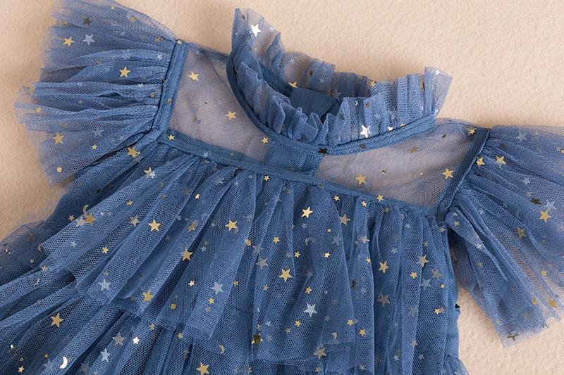 Twinkle Star Layer Cake Dress - Shop Baby Boutiques 