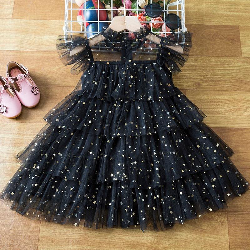 Twinkle Star Layer Cake Dress - Shop Baby Boutiques 